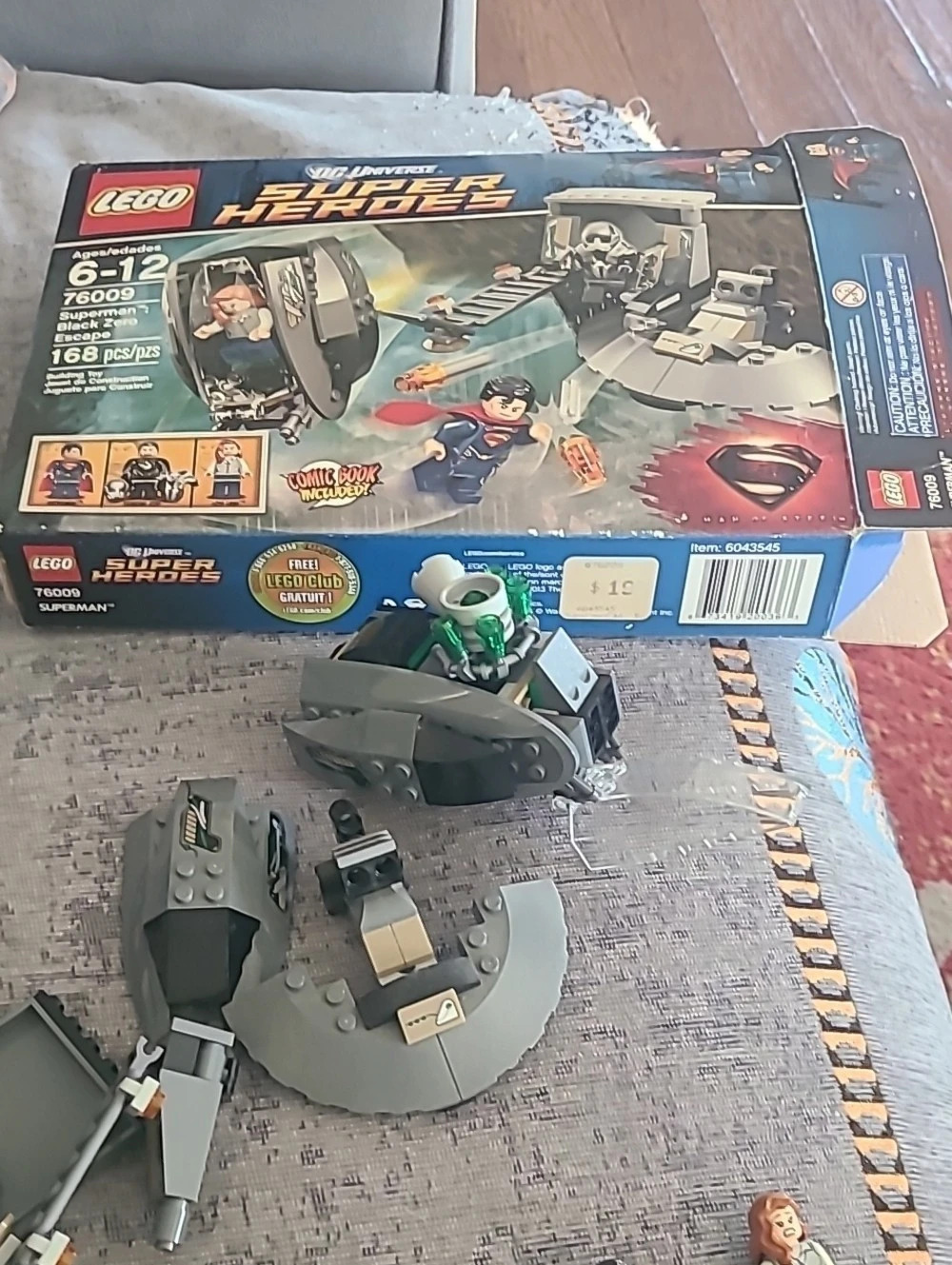 LEGO Superman: Black Zero Escape Building Set 76009